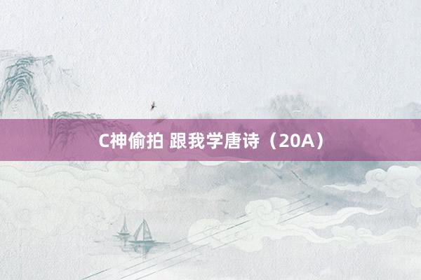 C神偷拍 跟我学唐诗（20A）